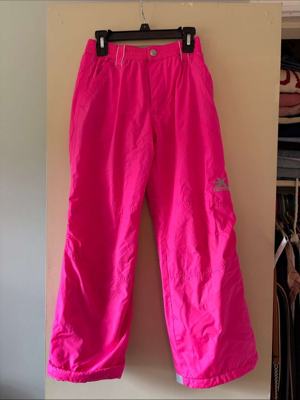 Xersion Girls Neon Pink Snow Pants